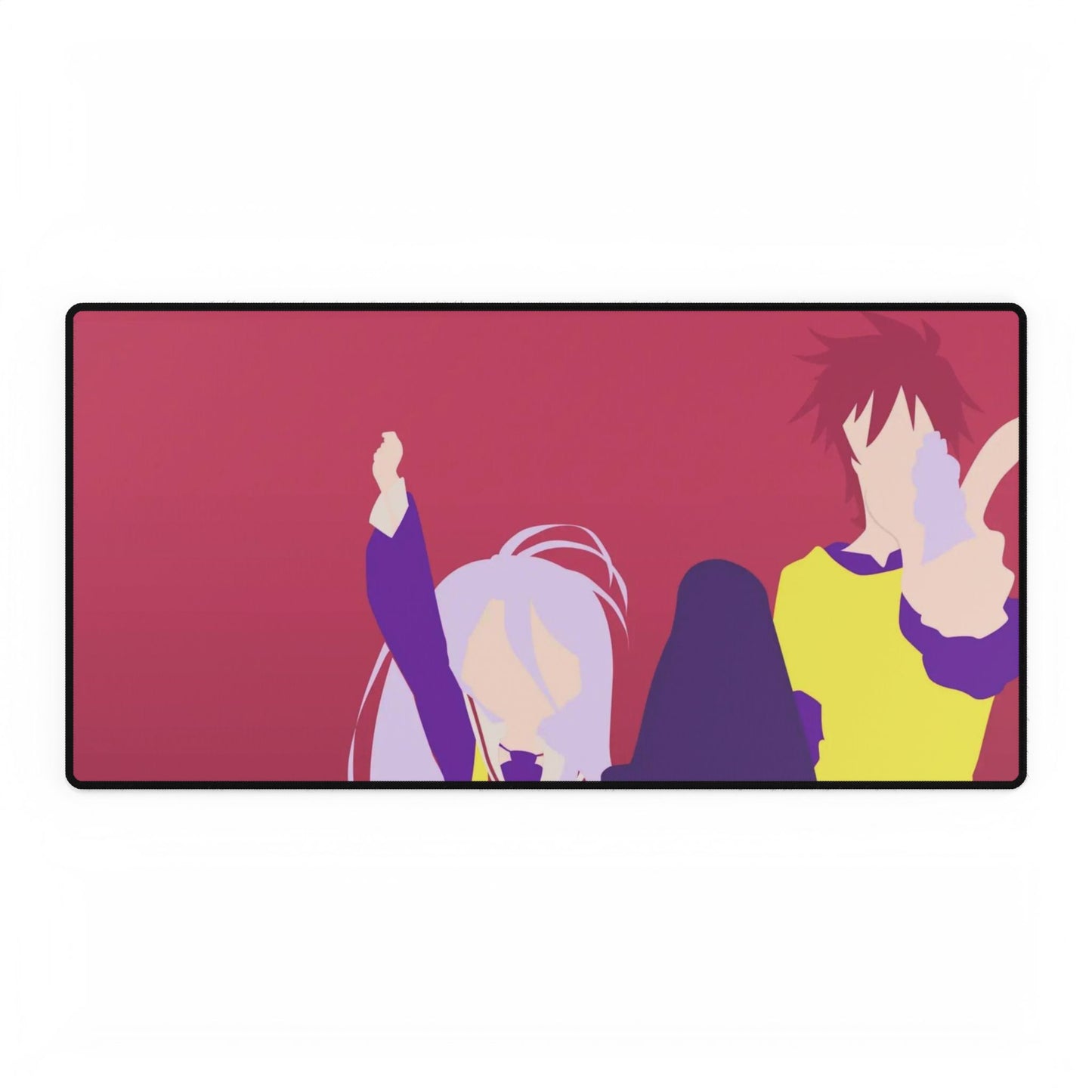 Shiro + Sora (No Game No Life) by Klikster Mouse Pad