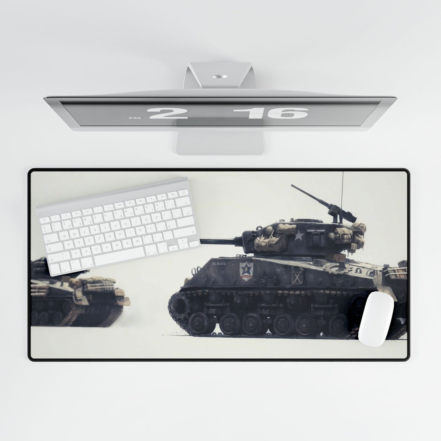 Rolling Daybreak Mouse Pad
