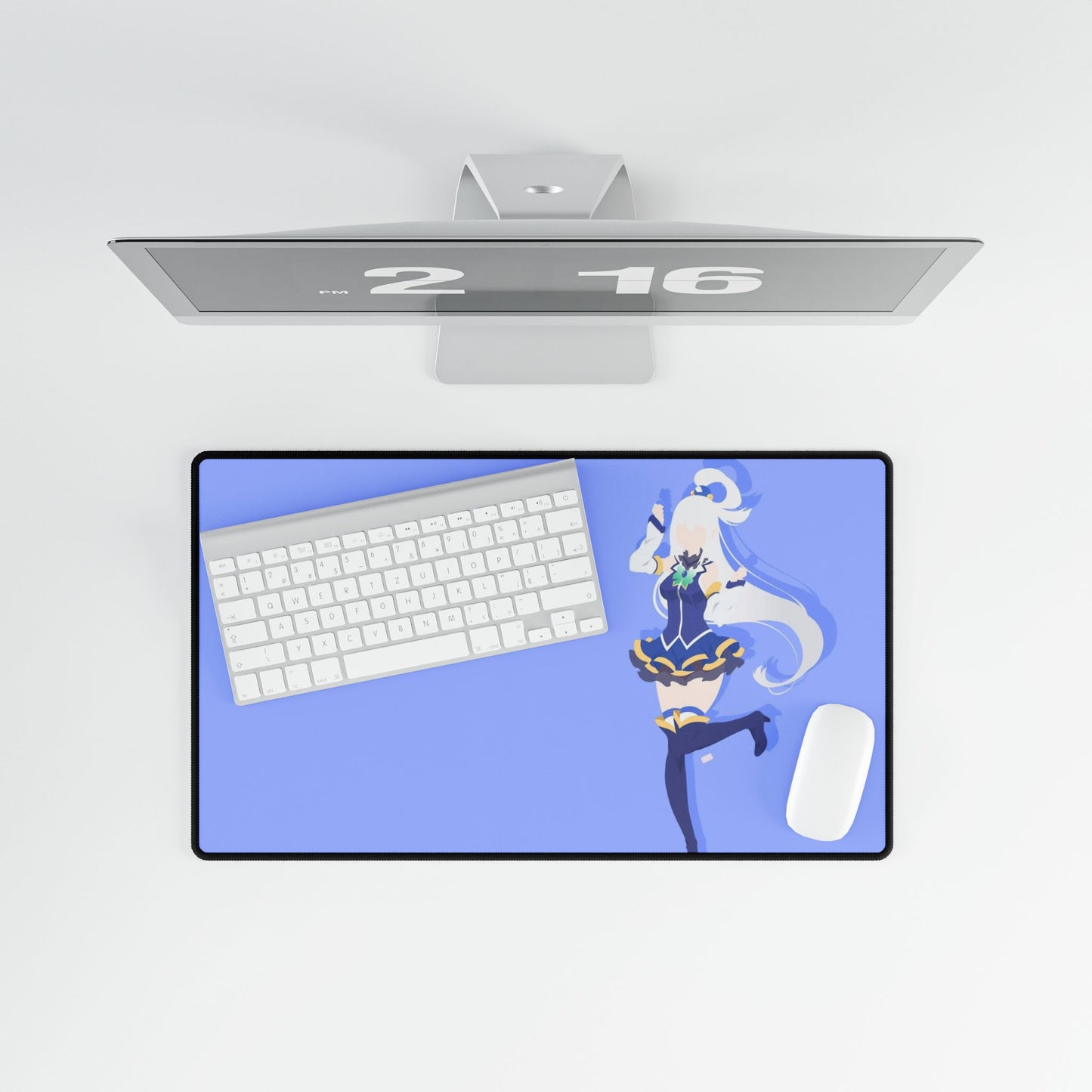 Emilia in Aqua Clothes Mouse Pad