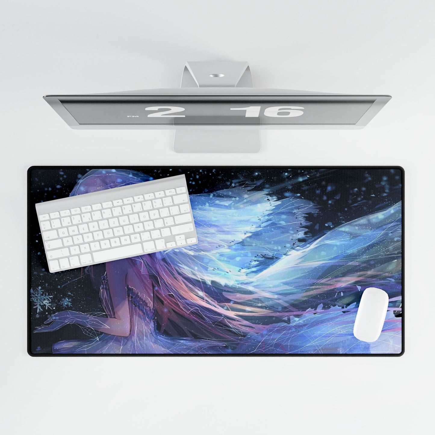 Anime Winter Bride Mouse Pad
