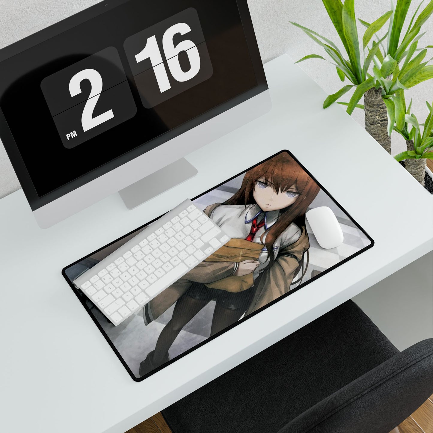 Makise Kurisu Mouse Pad