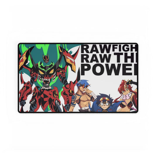 Raw Raw Fight The Power Mouse Pad