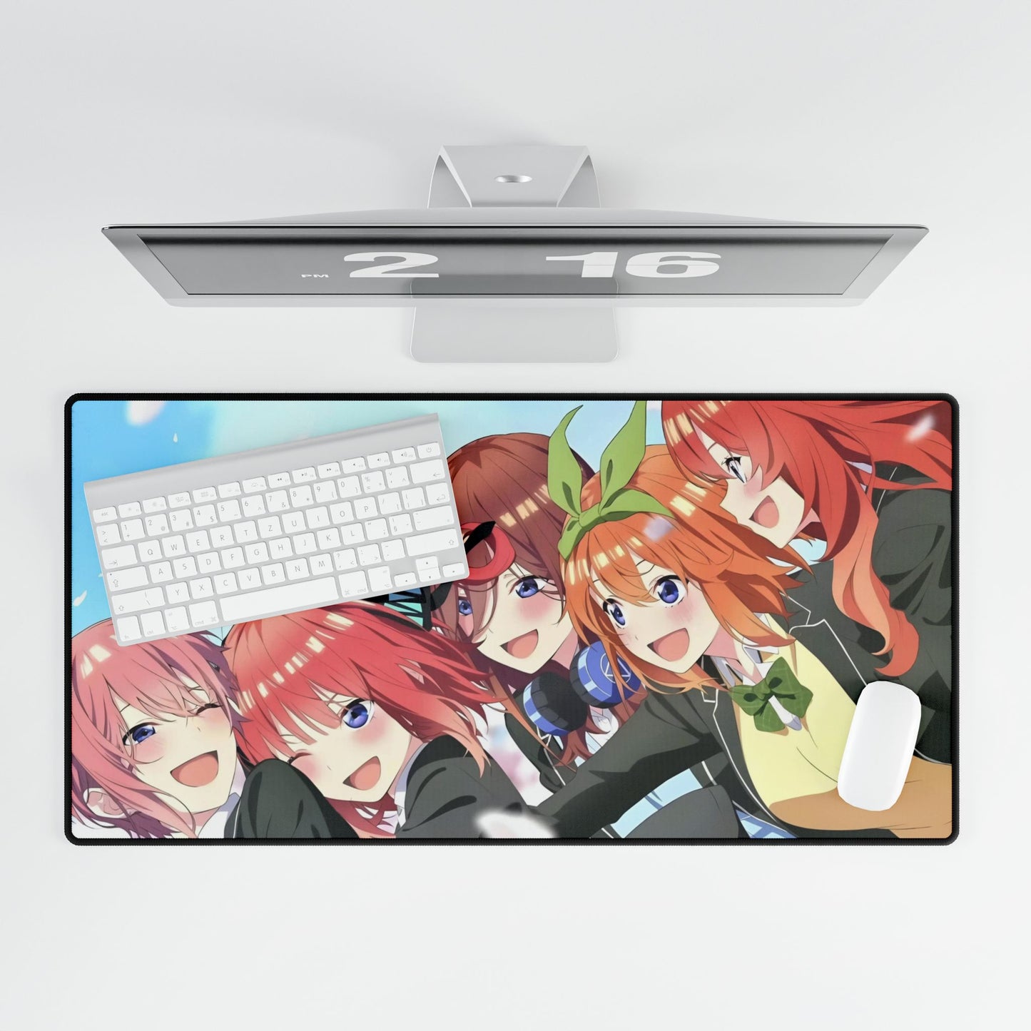 The Quintessential Quintuplets - Ichika , Nino , Miku , Yotsuba & Itsuki Mouse Pad