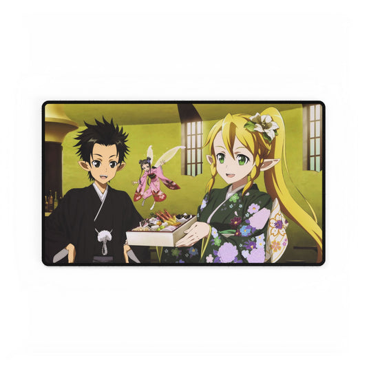 Kirito, Leafa and Yui Mouse Pad