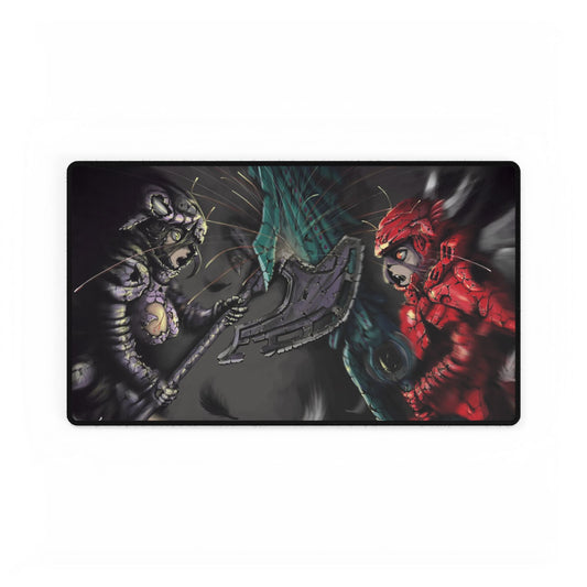 Albedo Vs Shaltear Mouse Pad