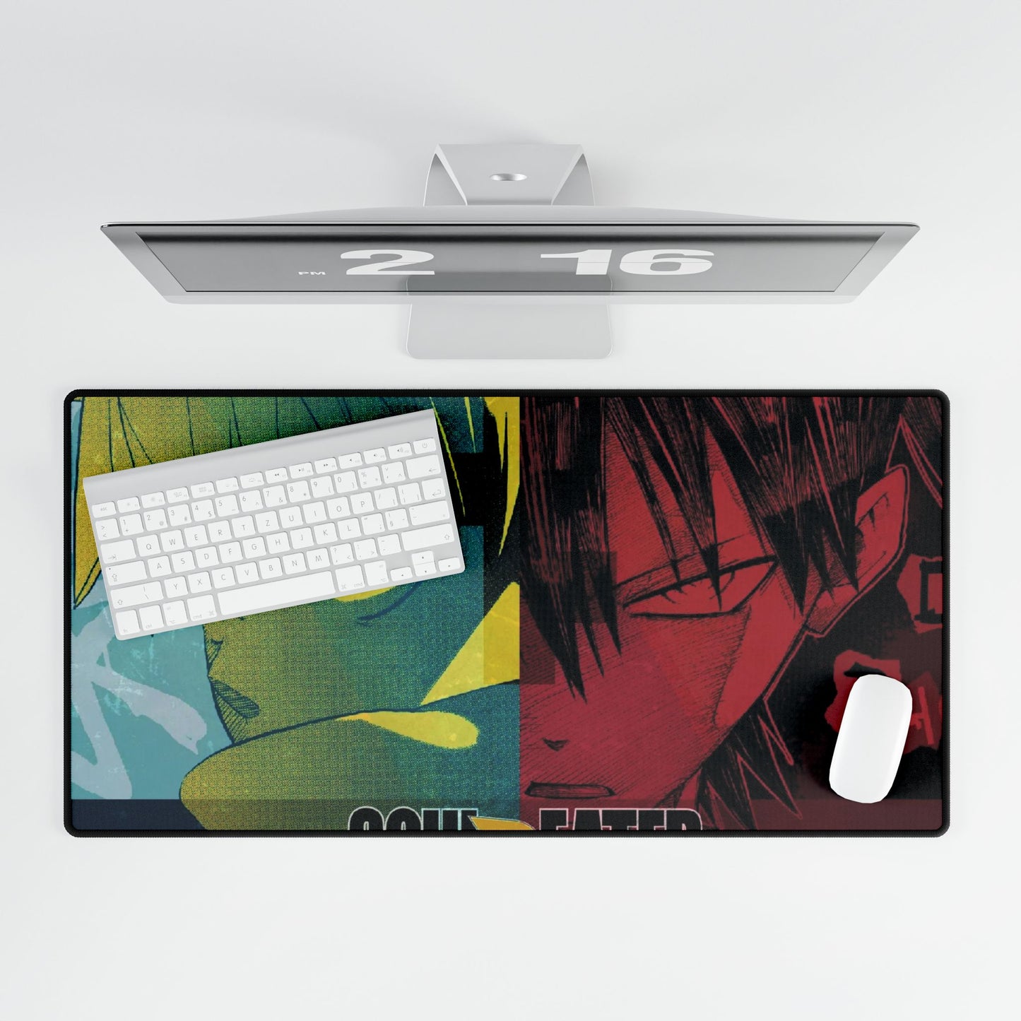 Black and Death Mouse Pad
