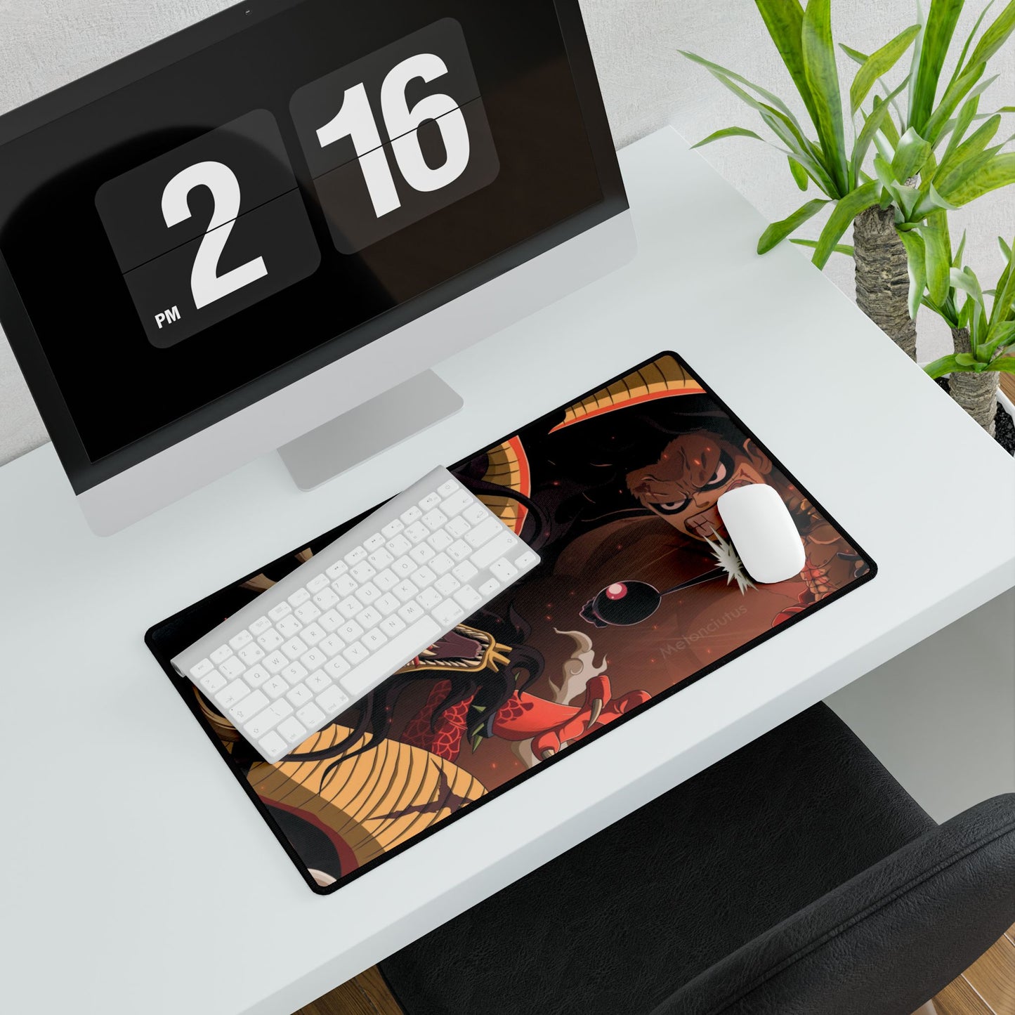 Luffy Gear 4 vs Drakon Mouse Pad