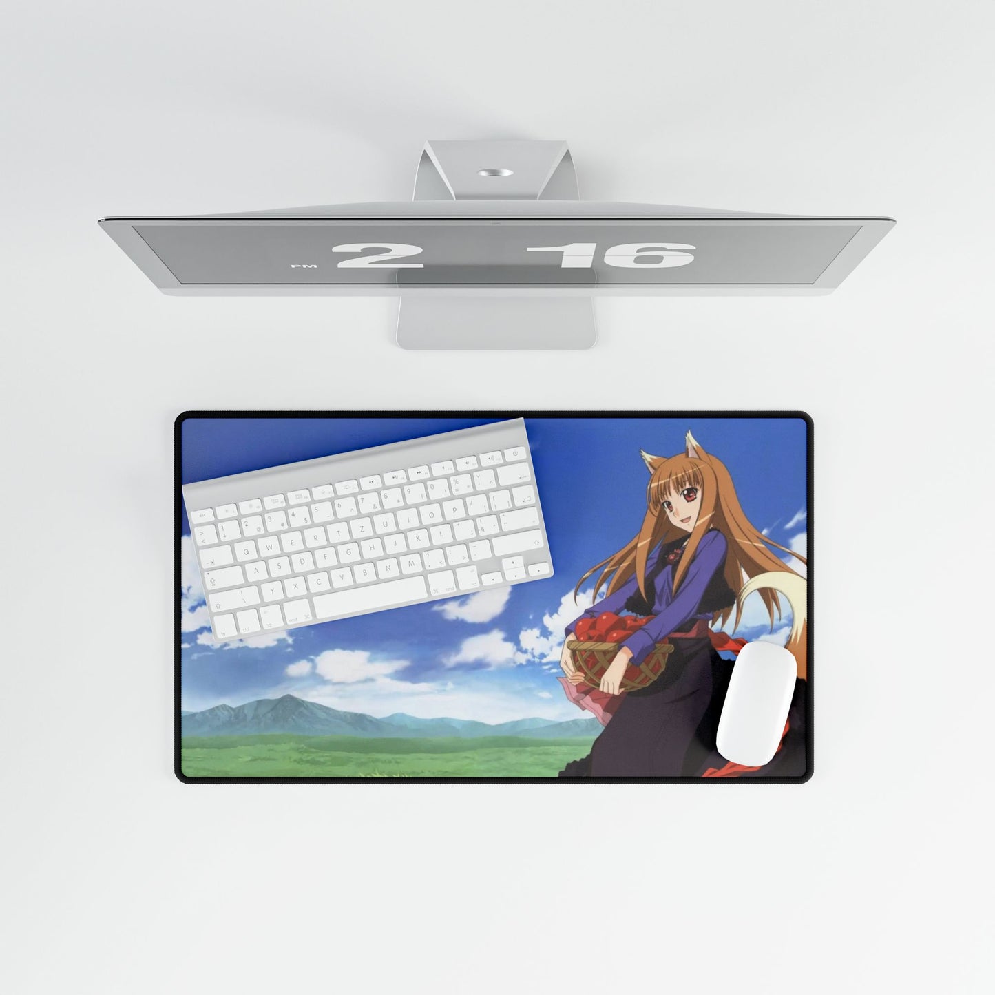 Spice and Wolf Mouse Pad