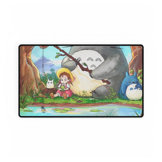 Totoro Goes Fishing Mouse Pad