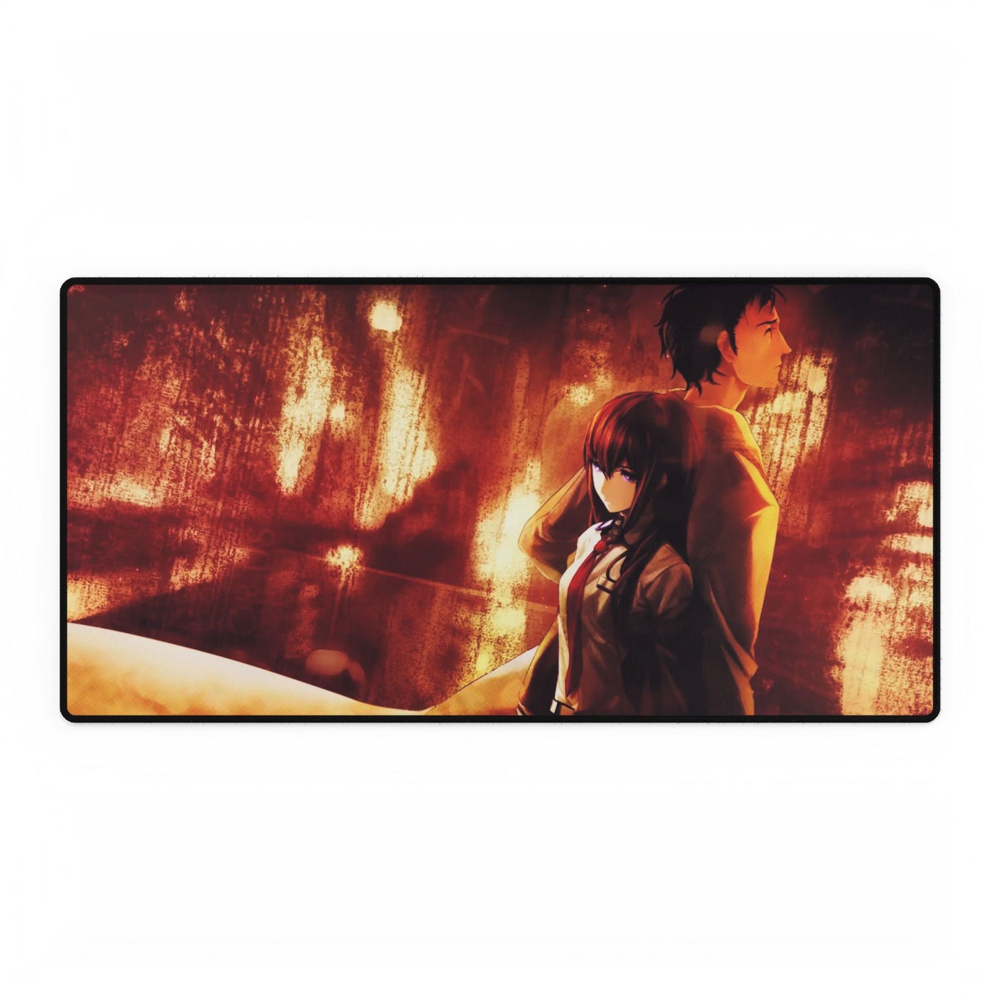Makise Kurisu & Rintaro Okabe Mouse Pad