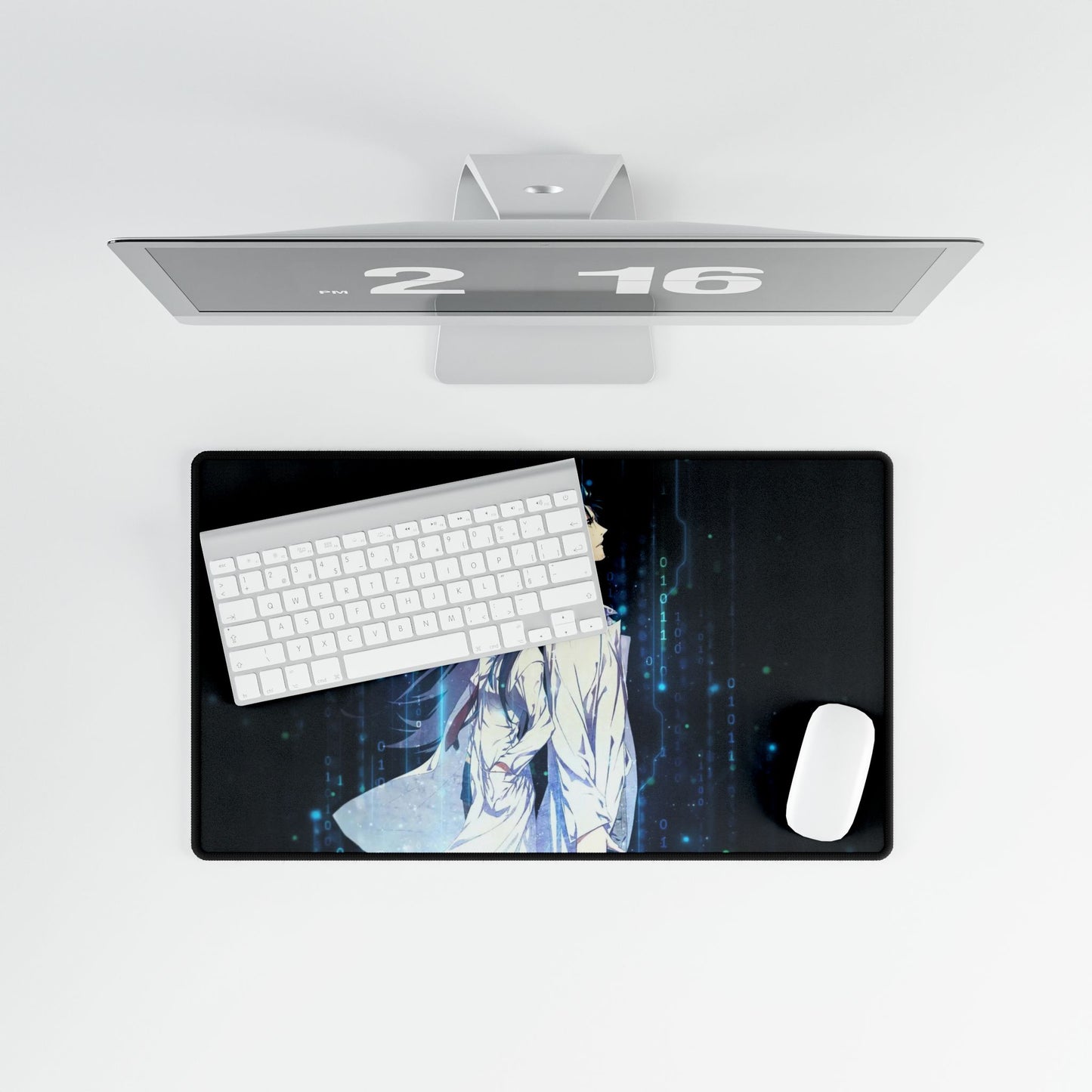 Okabe and Kurisu Mouse Pad