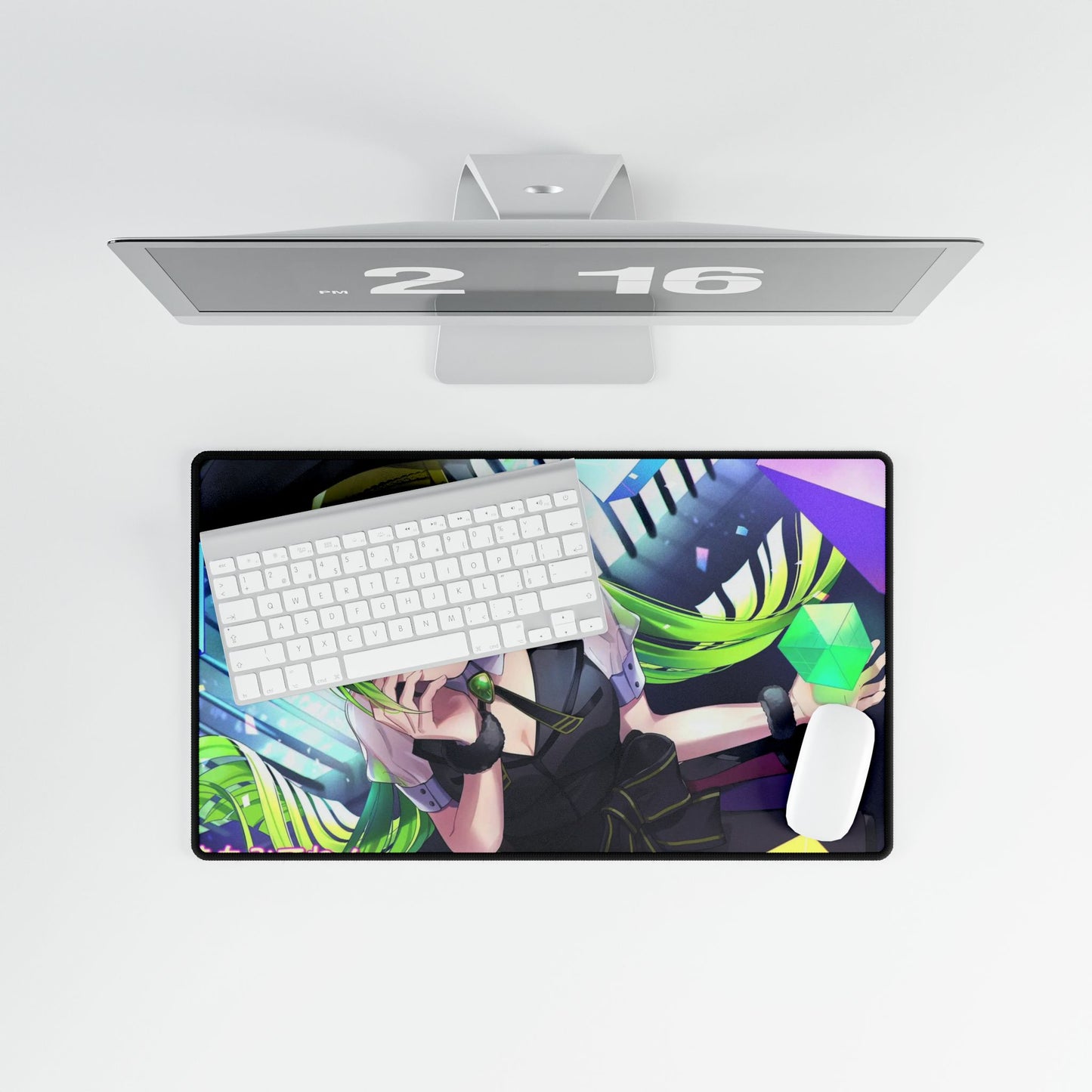 Alina Gray Mouse Pad