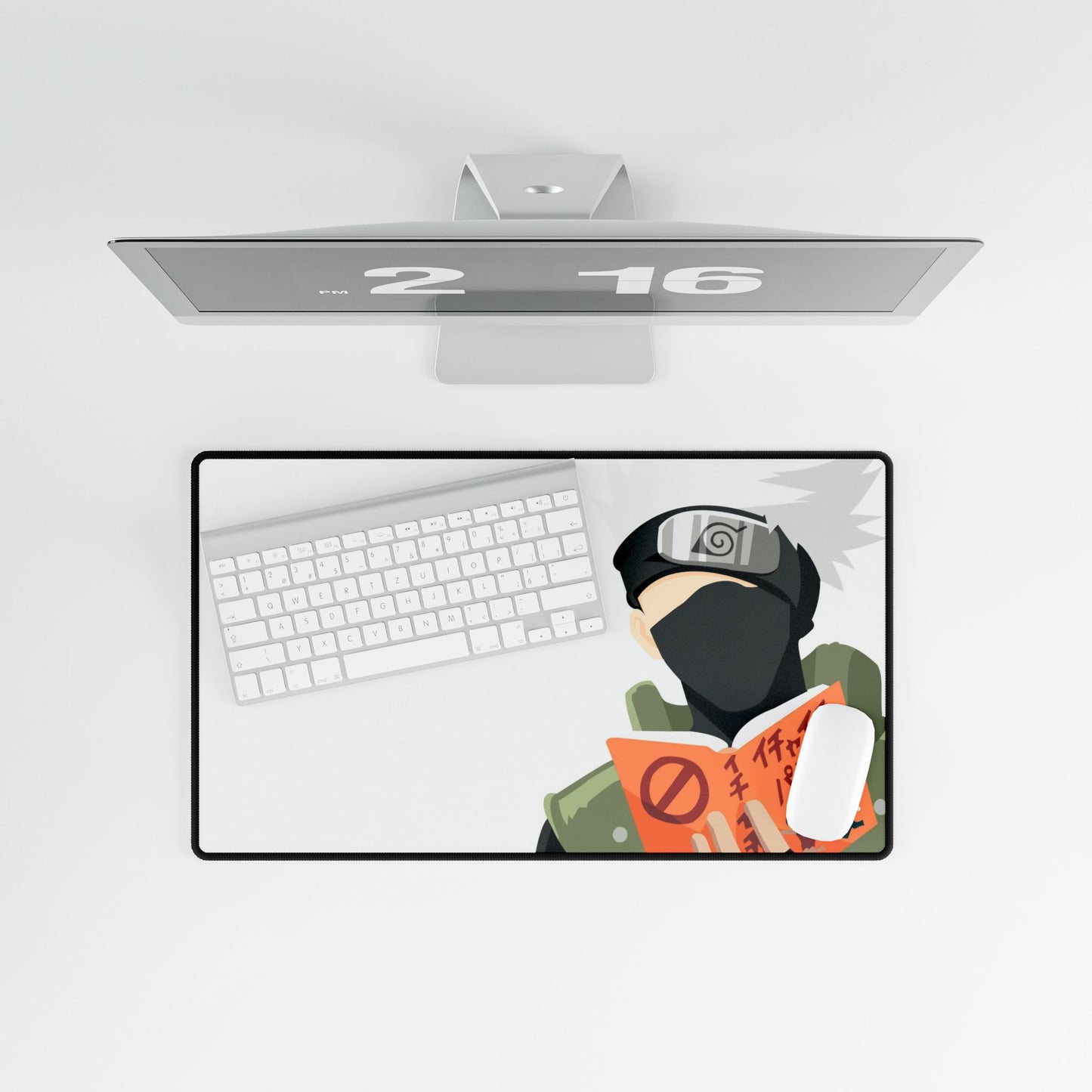 Kakashi reading his book Mouse Pad