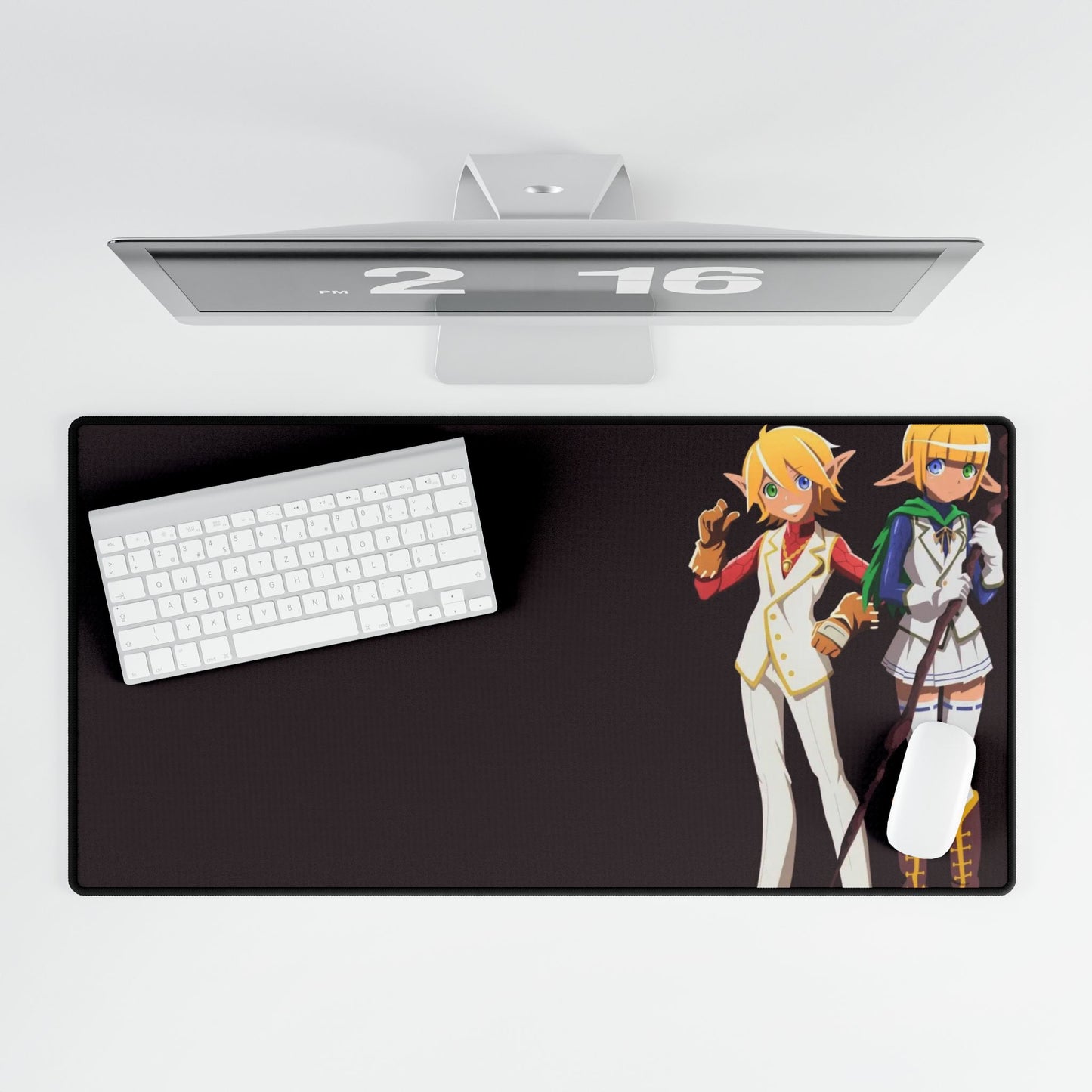Mare & Aura - Overlord Mouse Pad