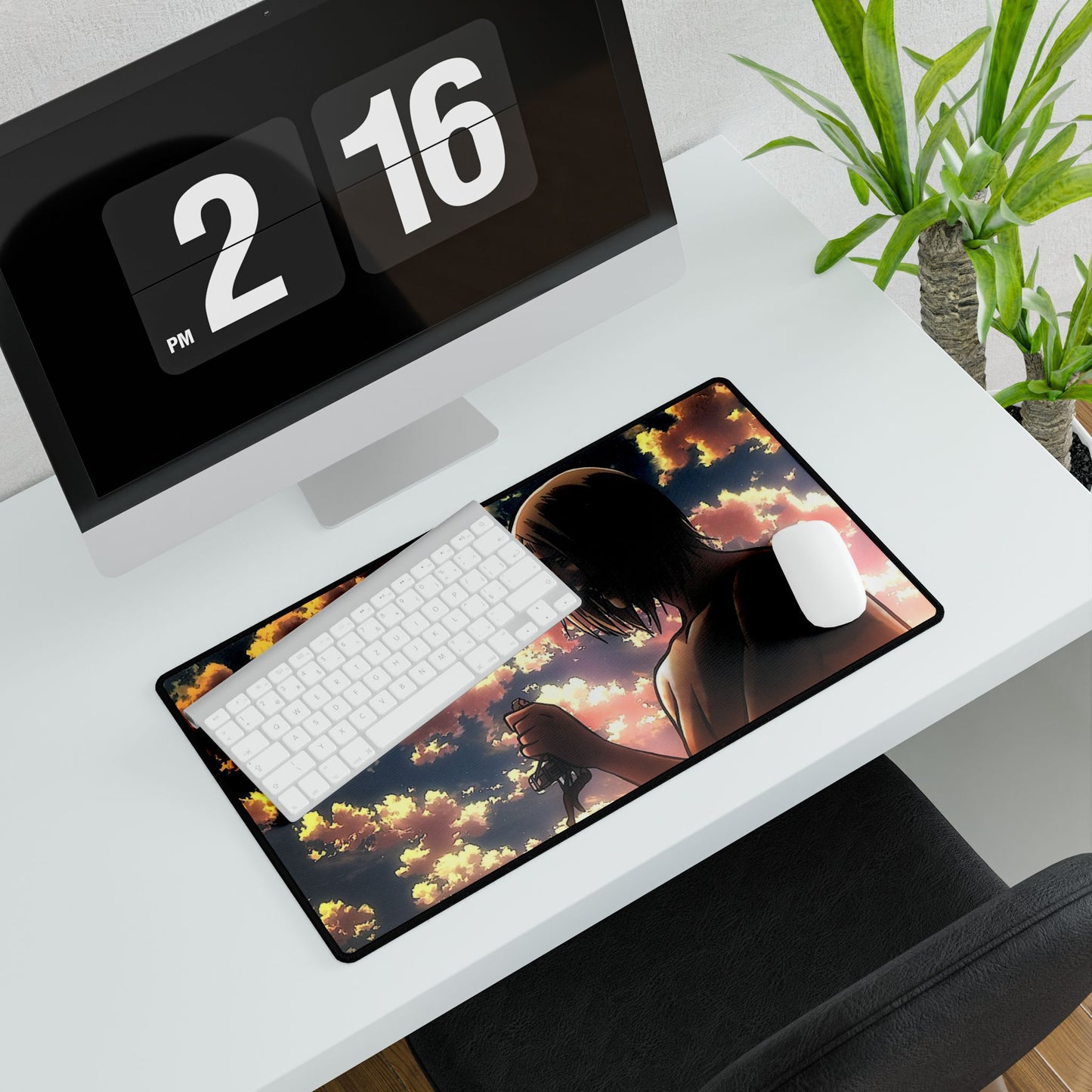 The Smiling Titan Mouse Pad