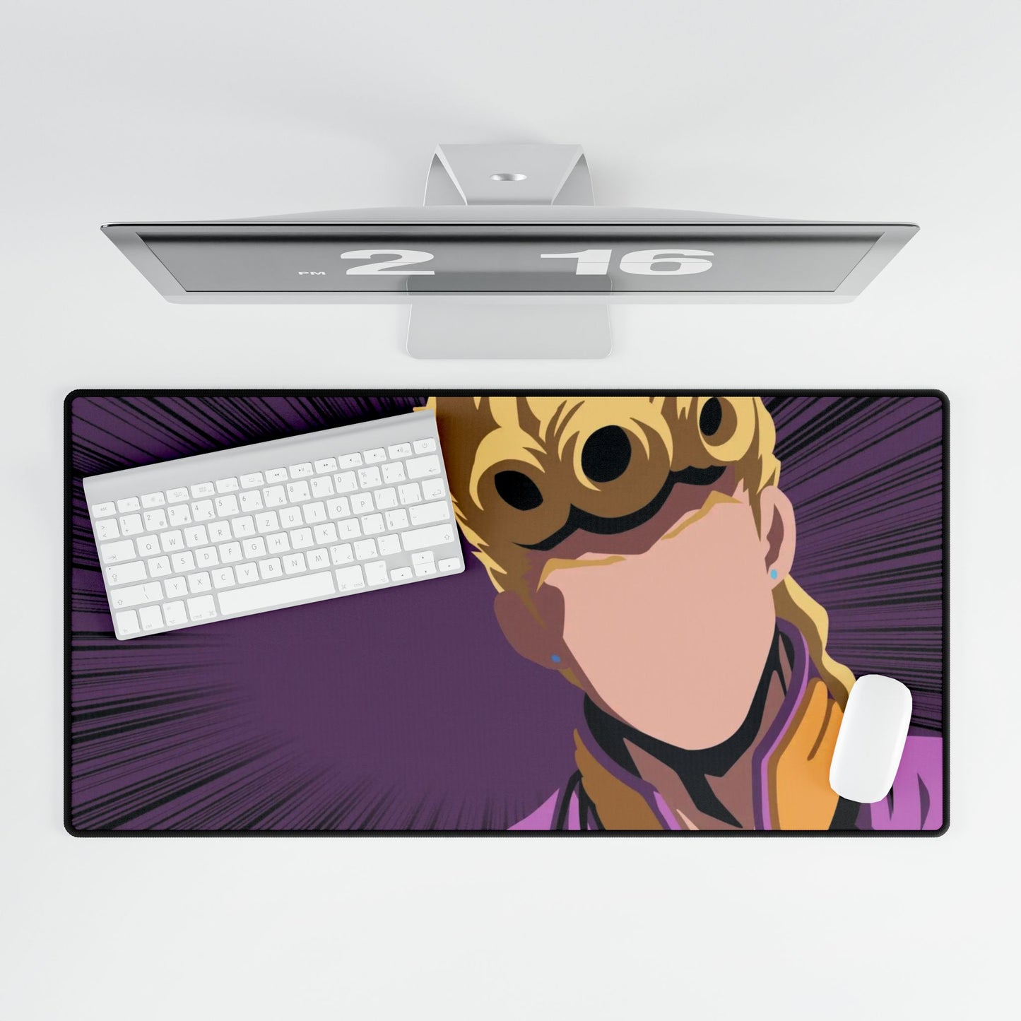 Giorno Giovanna from JoJo's Bizarre Adventure Part 5: Golden Wind for Dekstop Mouse Pad