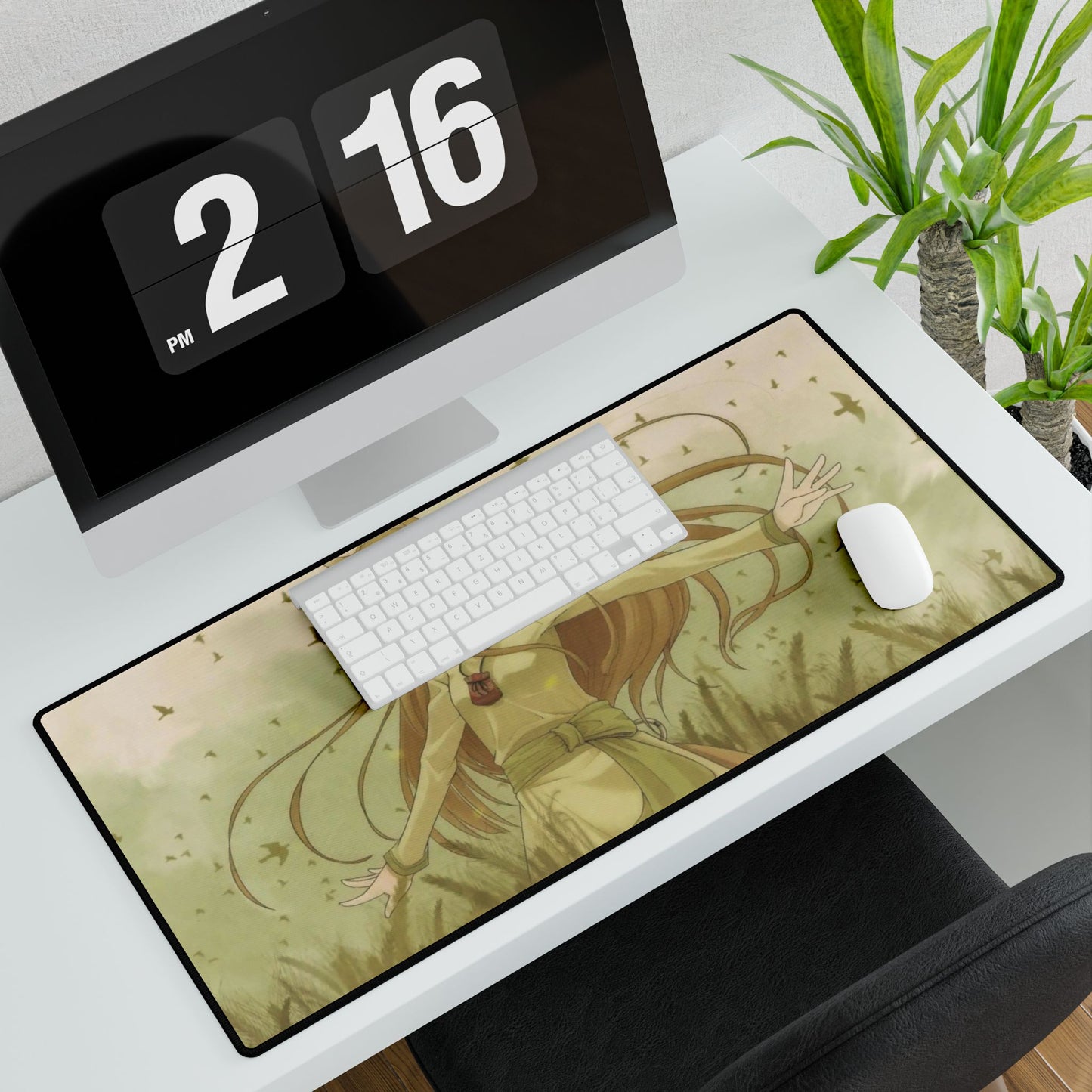 Anime Spice and Wolf Mouse Pad