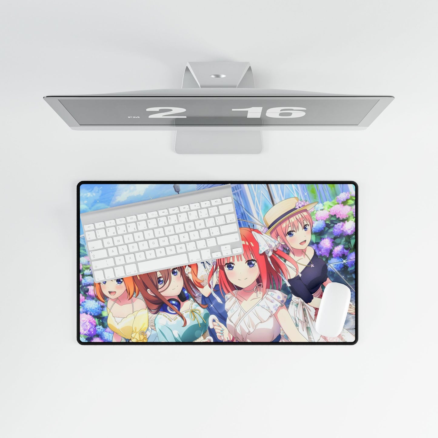 The Quintessential Quintuplets - Yotsuba , Miku , Itsuki , Nino & Ichika Mouse Pad