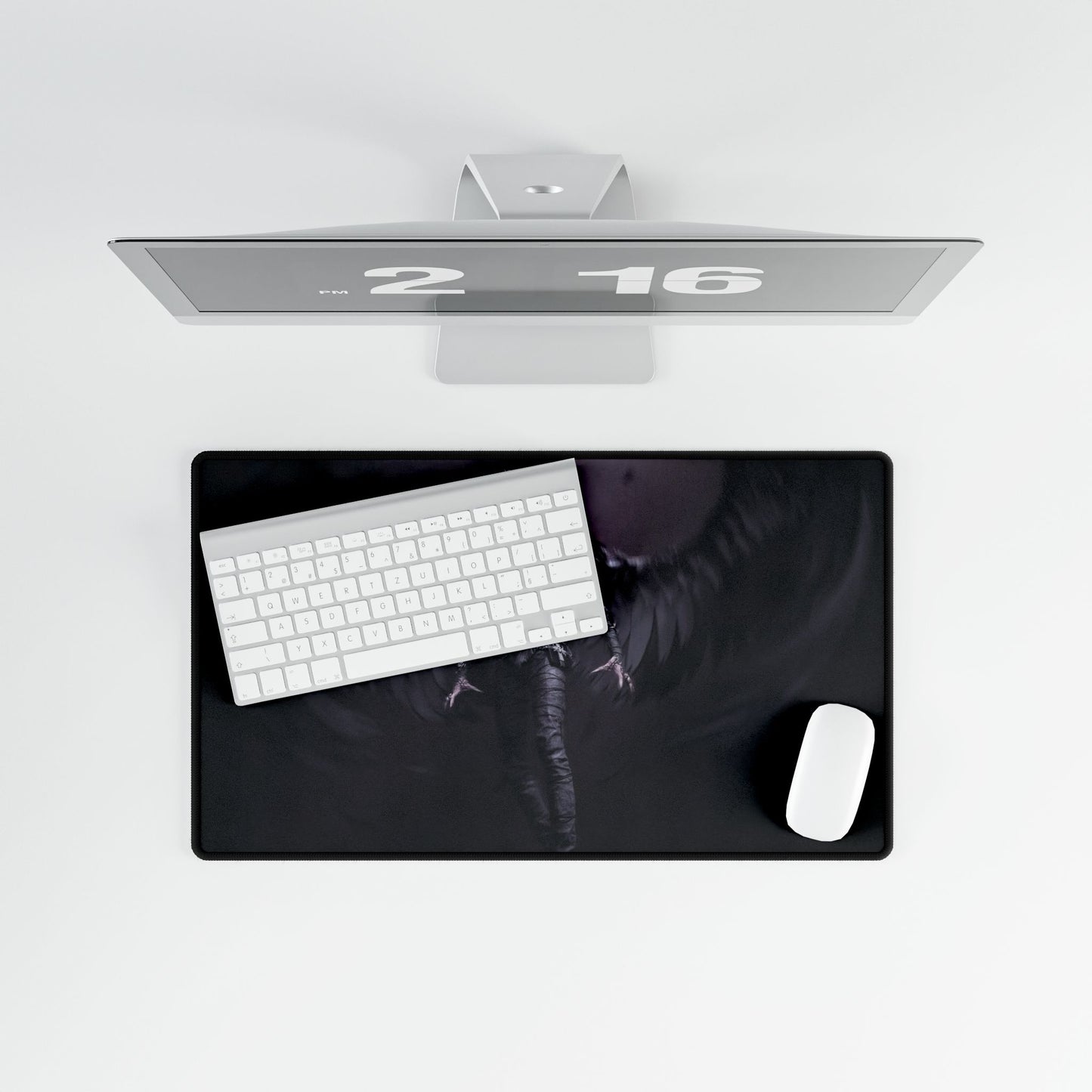 Black Angel Mouse Pad