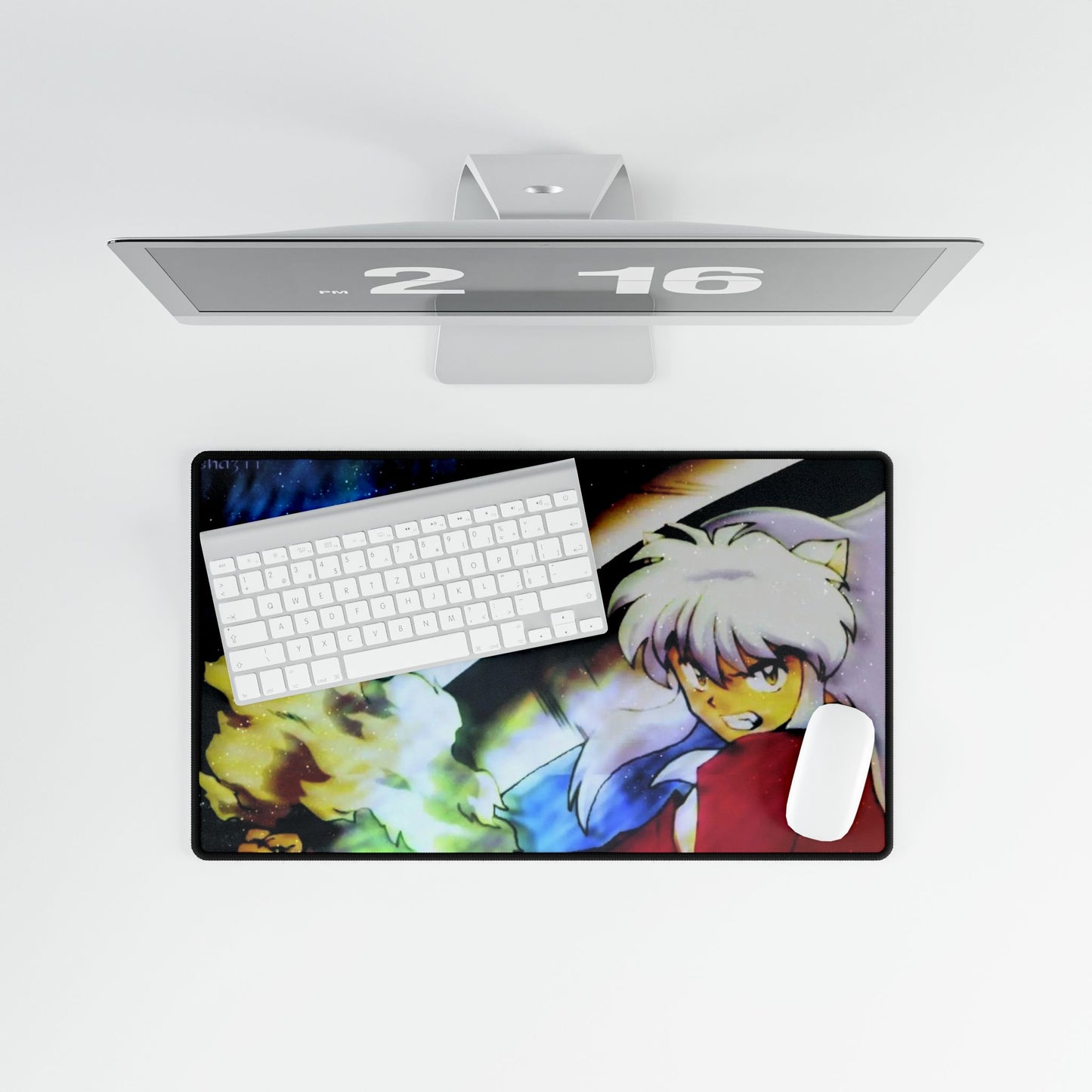 Inuyasha and his sword tessaiga Mouse Pad