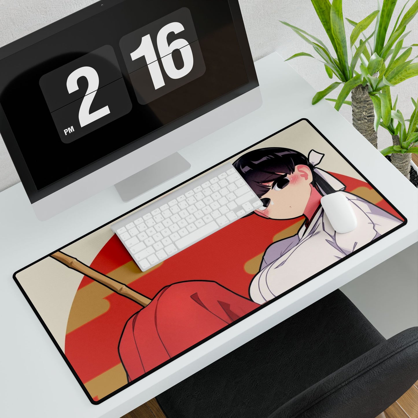 Anime Komi Can't Communicate Mouse Pad