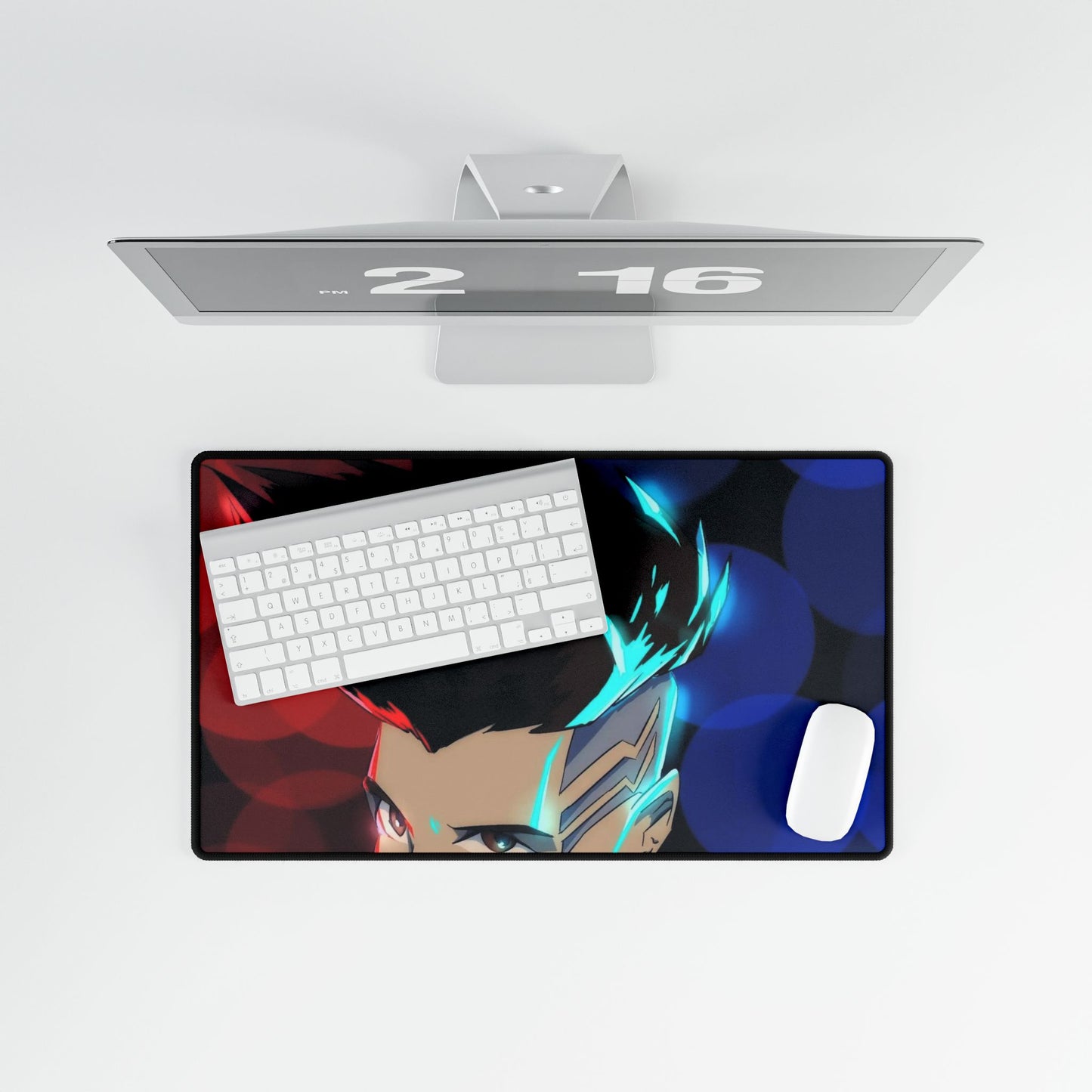 David’s portrait from Cyberpunk Edgerunners Mouse Pad