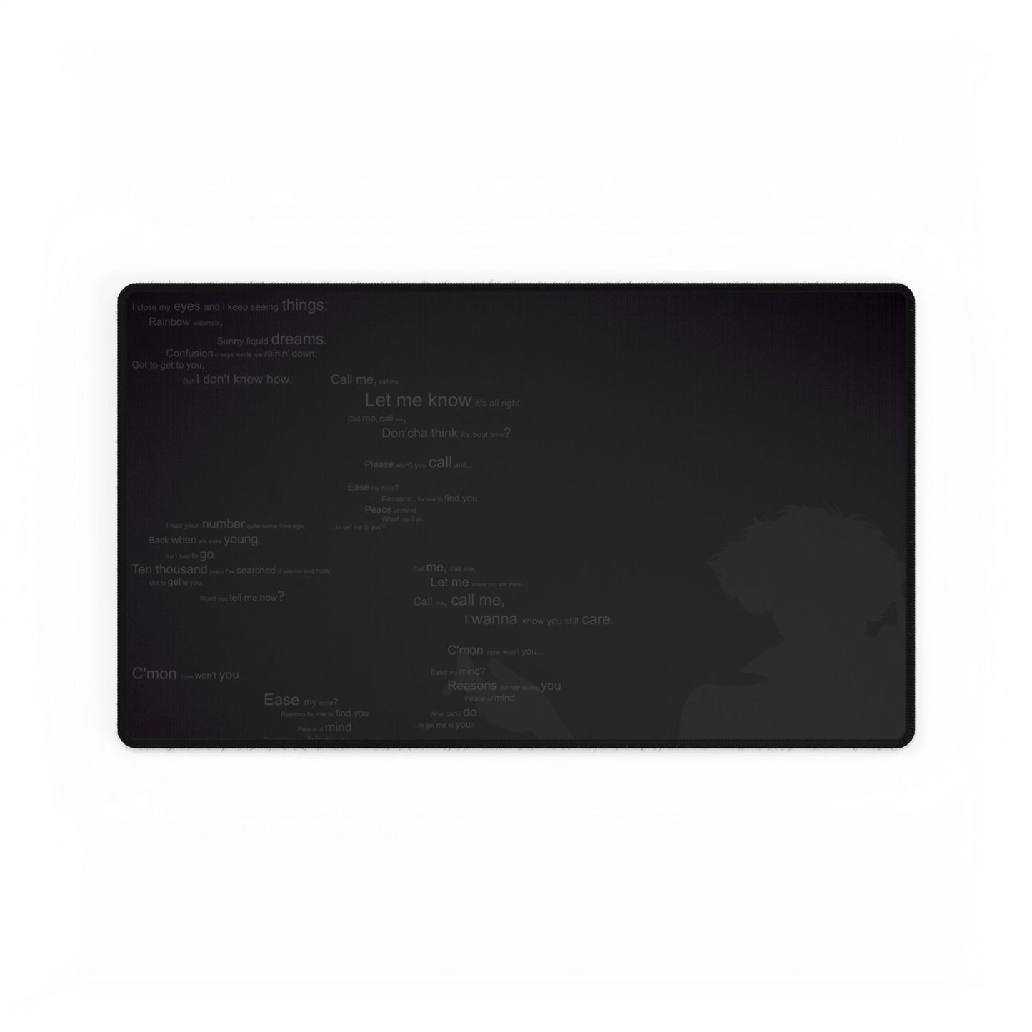 Anime Cowboy Bebop Mouse Pad