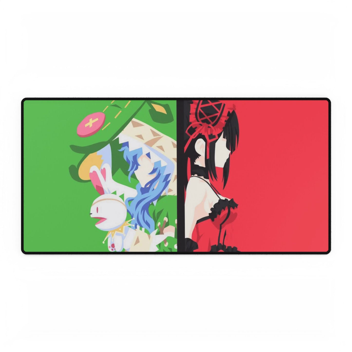 Yoshino and Kurumi - Date A Live Minimalist Mouse Pad