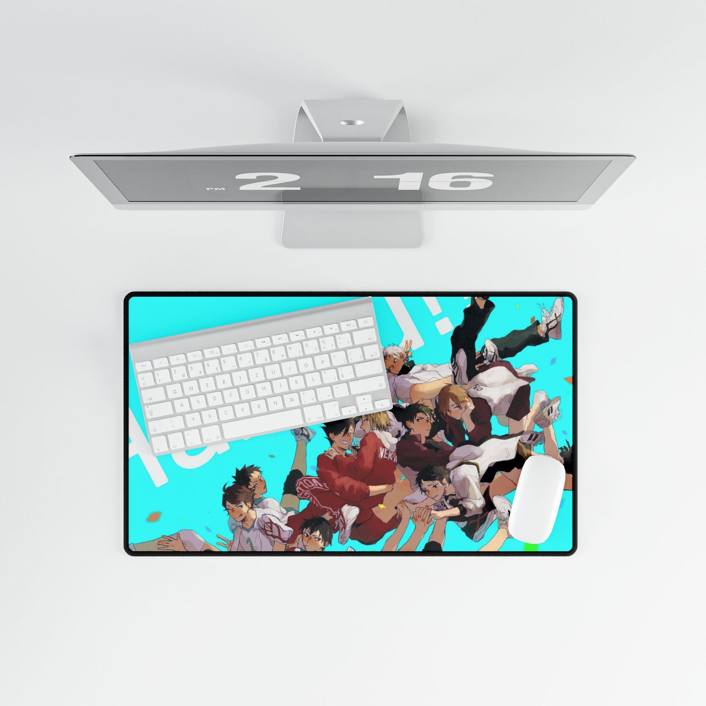Tōru Oikawa Kenma Kozume Keiji Akaashi Kenji Futakuchi Tetsurō Kuroo and Wakatoshi Uhijima Mouse Pad