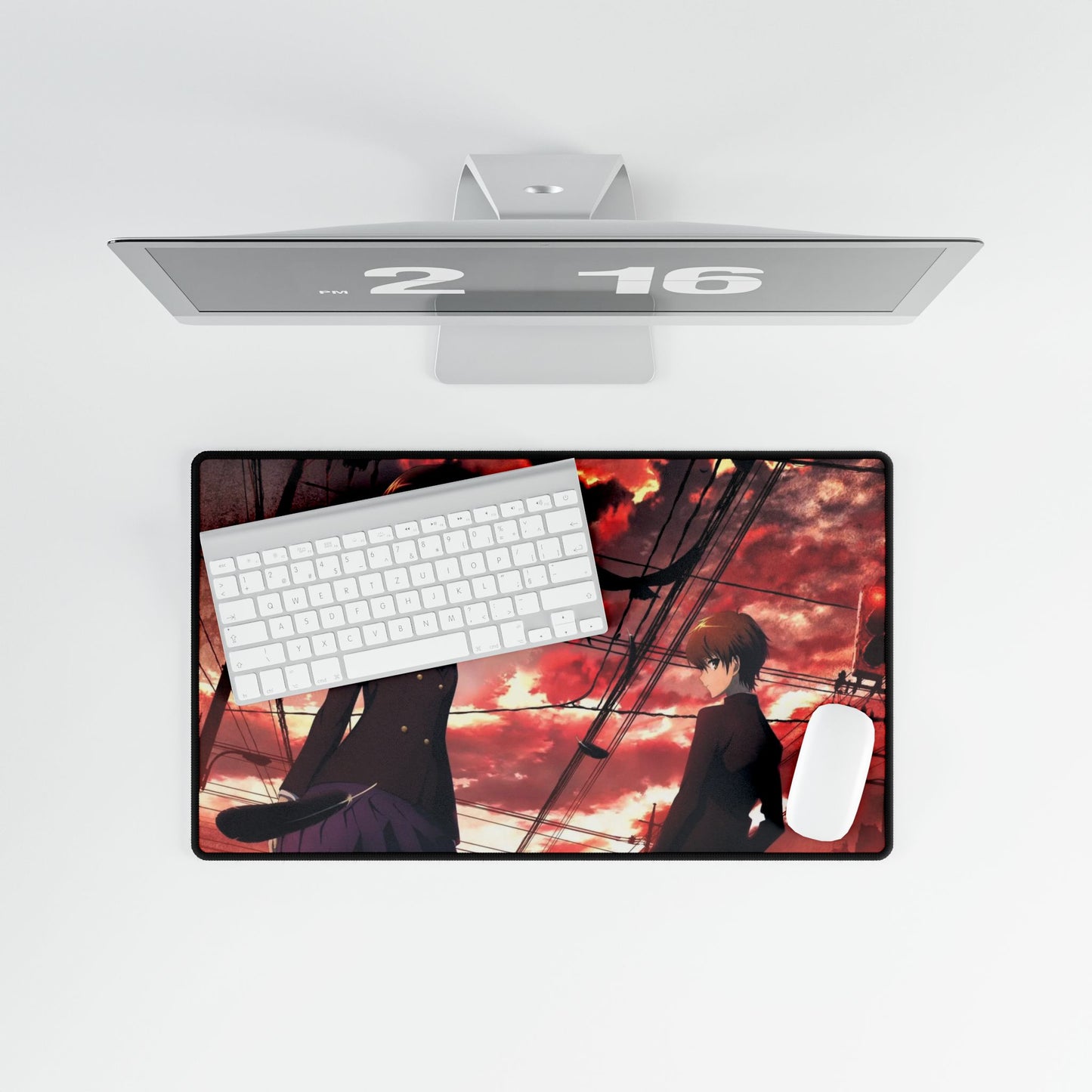 Mei and Kouichi Mouse Pad