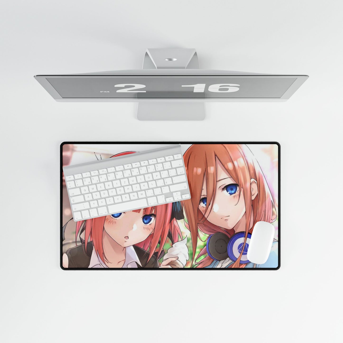 Miku Nakano & Nino Nakano Mouse Pad