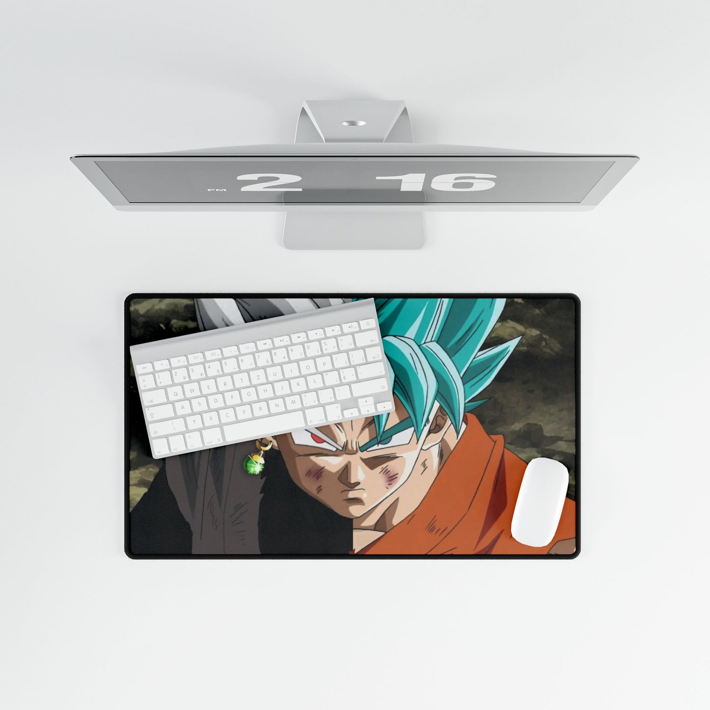 Black and Goku Mouse Pad