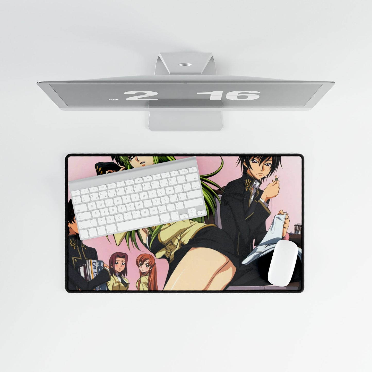Code Geass Lelouch Lamperouge, Suzaku Kururugi, Shirley Fenette Mouse Pad