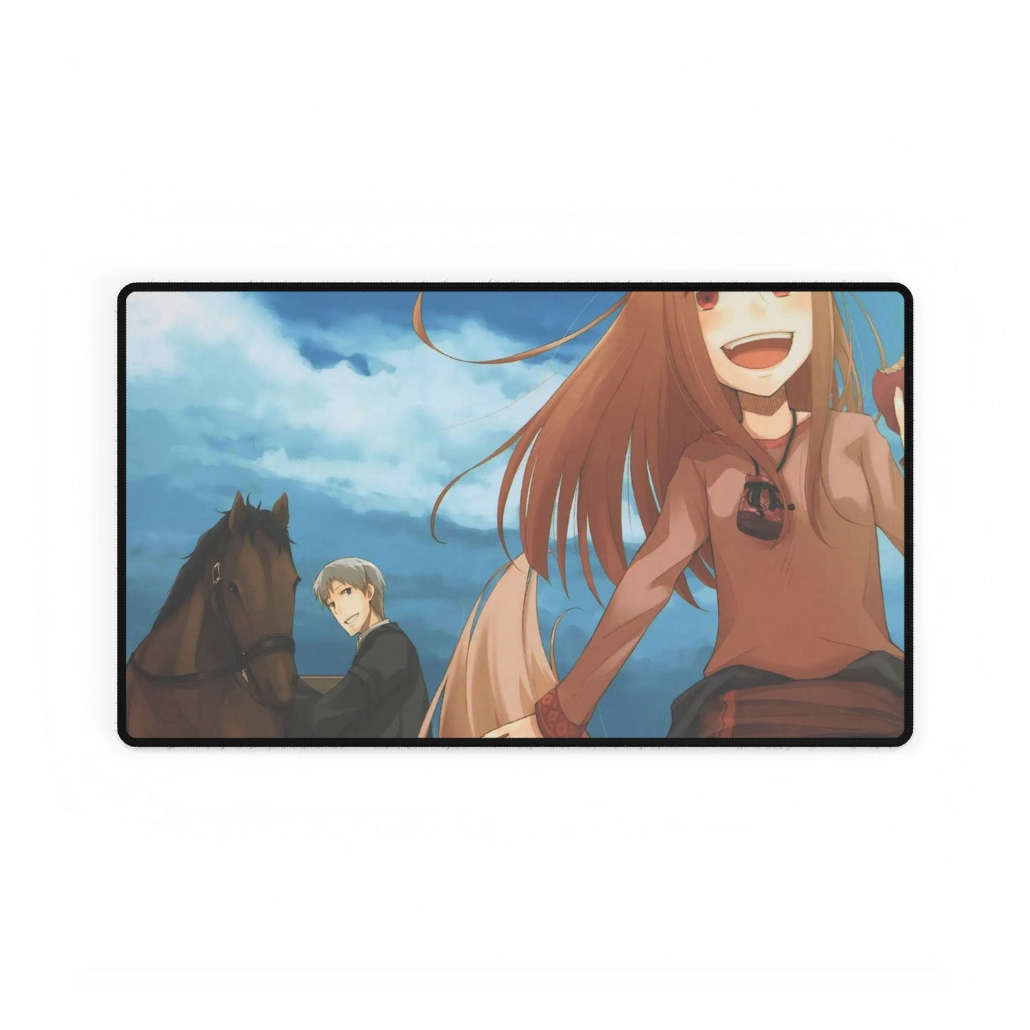 Anime Spice and Wolf Mouse Pad