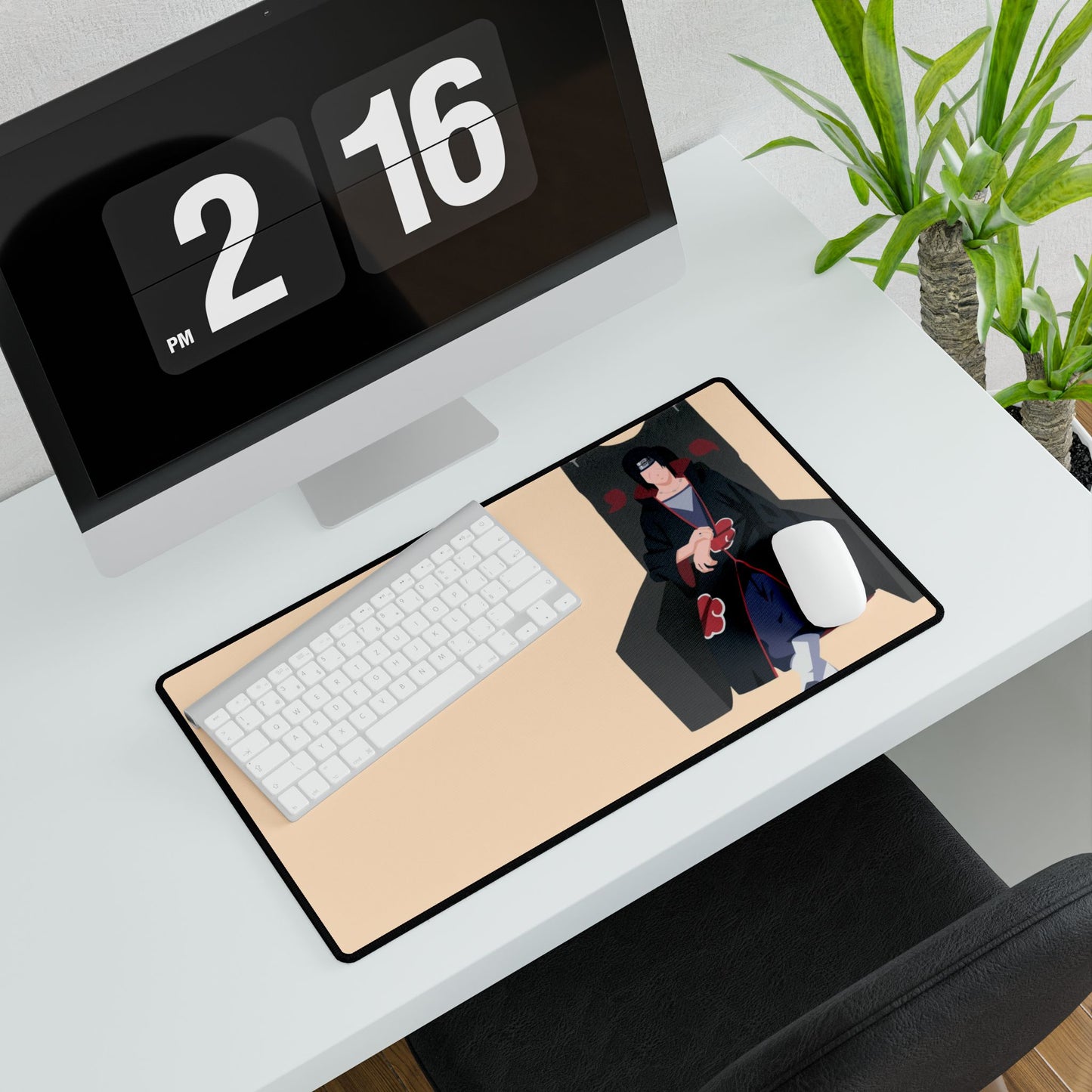 Itachi sitting on the throne Mouse Pad
