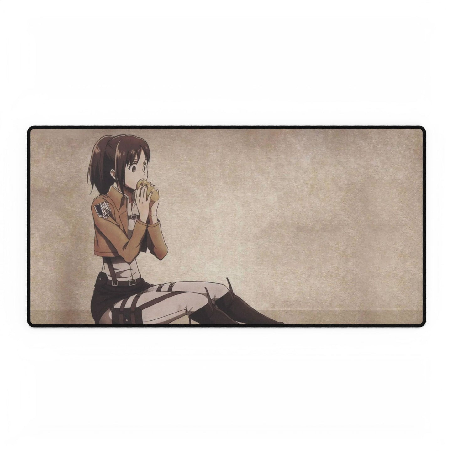 Sasha eating a potato Mouse Pad
