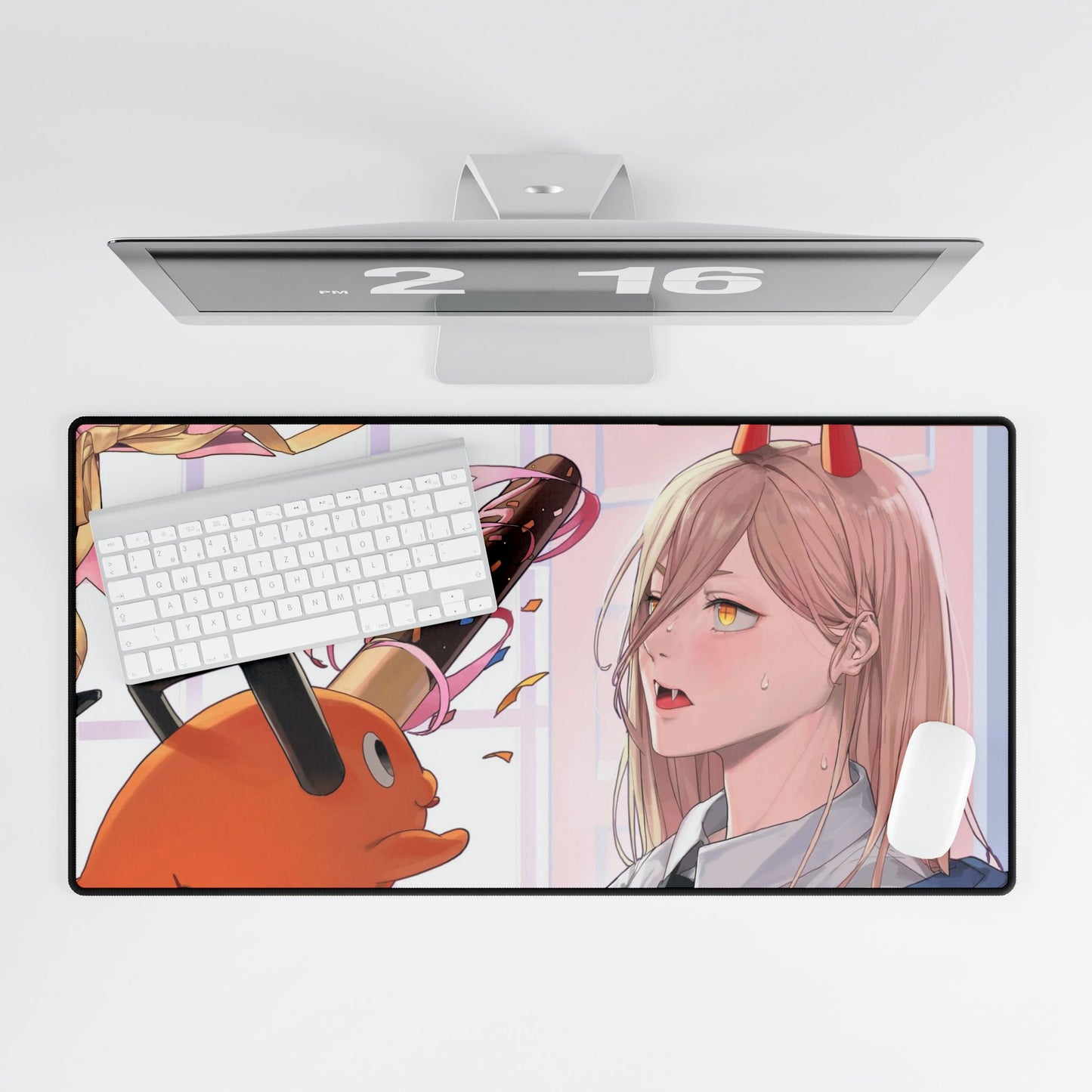 Pochita & Power Mouse Pad