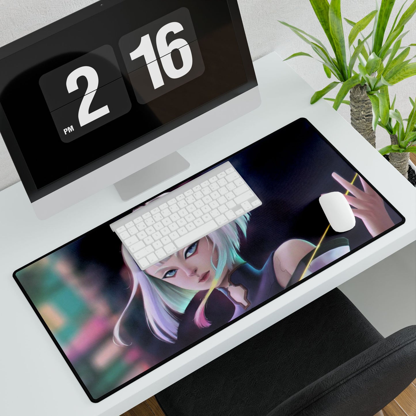 Lucy from Cyberpunk Edgerunners Mouse Pad