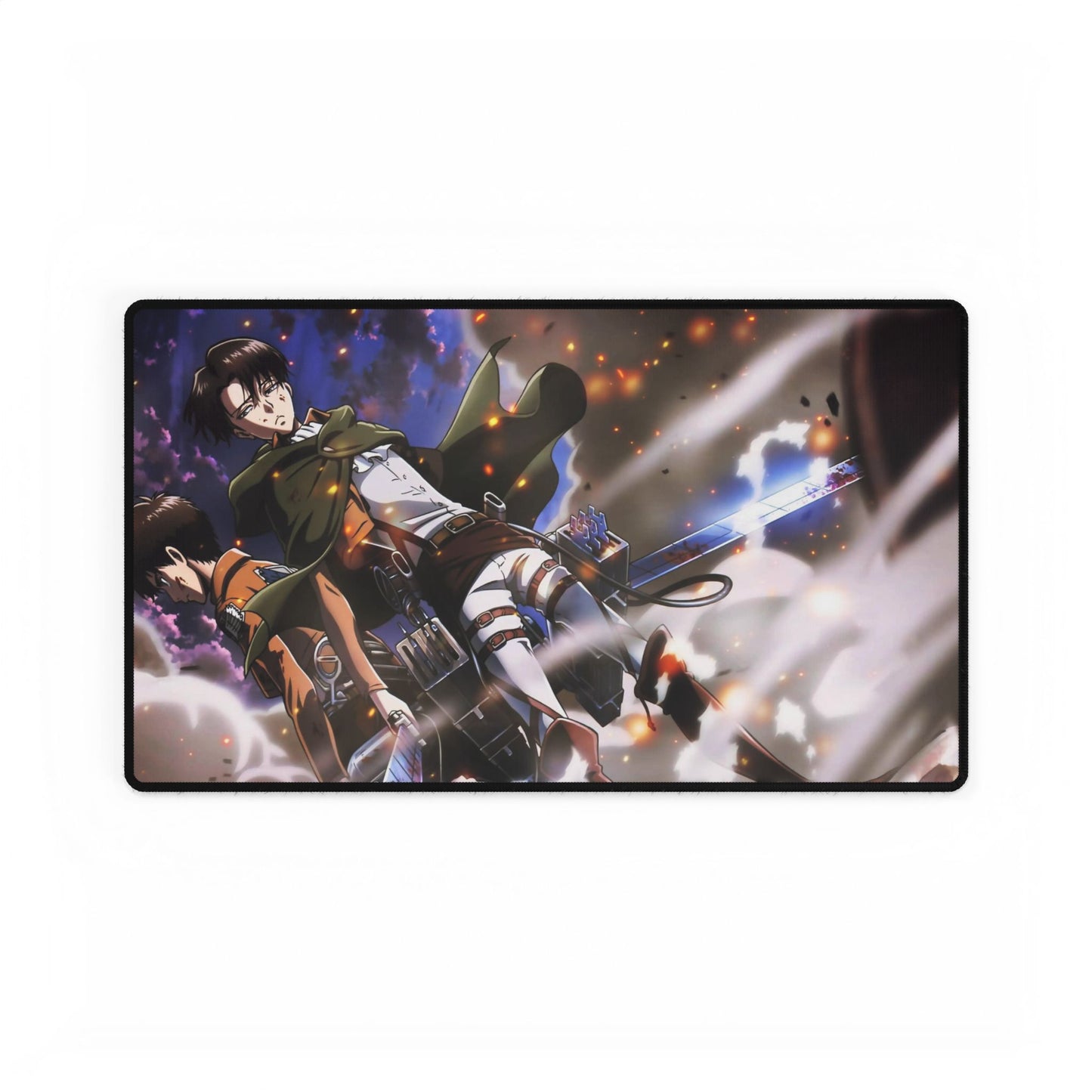 Eren Yeager and Levi Ackerman Mouse Pad