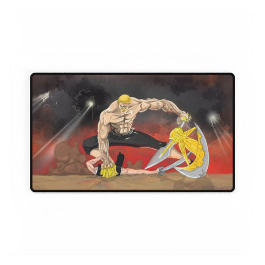 Escanor vs Meliodas Mouse Pad
