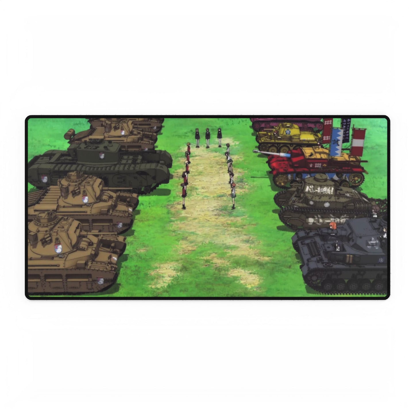 Girls und Panzer Mouse Pad