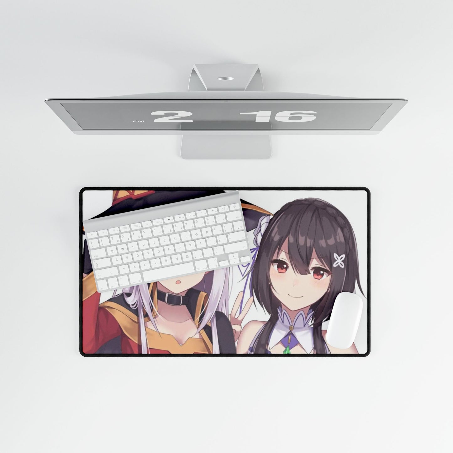 Megumin and Emilia Mouse Pad